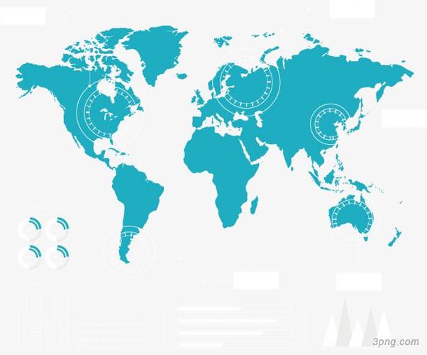 标签:世界地图ppt统计商务信息多彩示意图图表说明世界地图板块分析